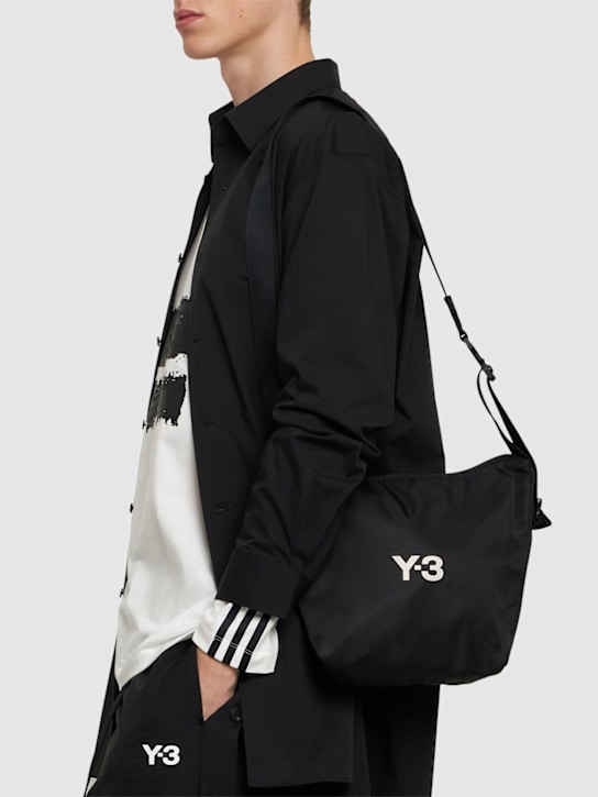 Y-3: Borsa Sacoche - men_1 | Luisa Via Roma