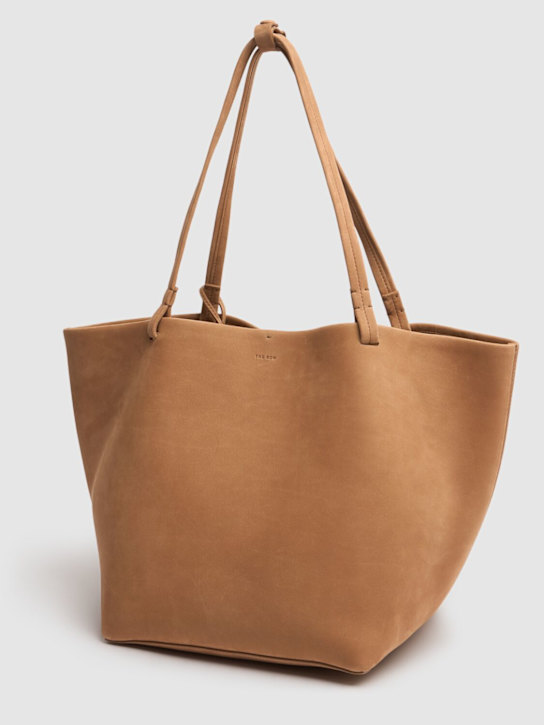 The Row: Park three nubuk leather tote bag - Hazel - women_2 | Luisa Via Roma