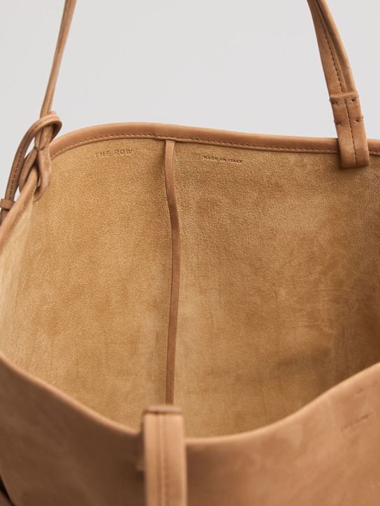 The Row: Park three nubuk leather tote bag - Hazel - women_5 | Luisa Via Roma