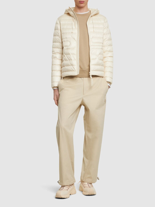 Moncler: Piumino CNY Xiaoxu in nylon - Avorio - men_1 | Luisa Via Roma