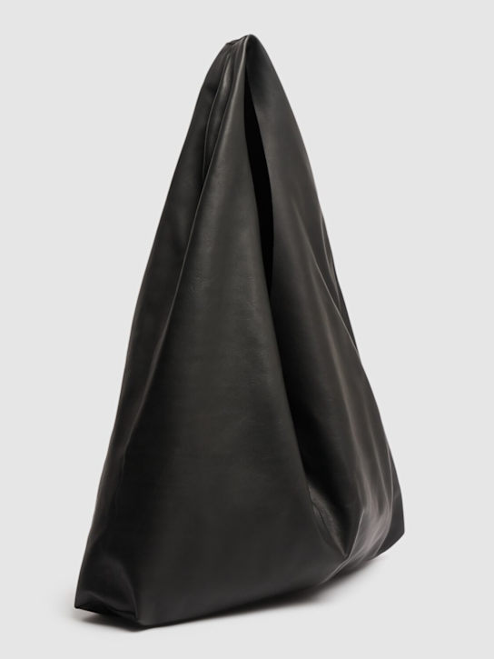 The Row: New bindle soft leather bag - Black - women_2 | Luisa Via Roma