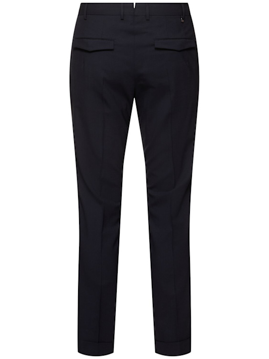 PT Torino: Master stretch wool pants - Navy - men_3 | Luisa Via Roma