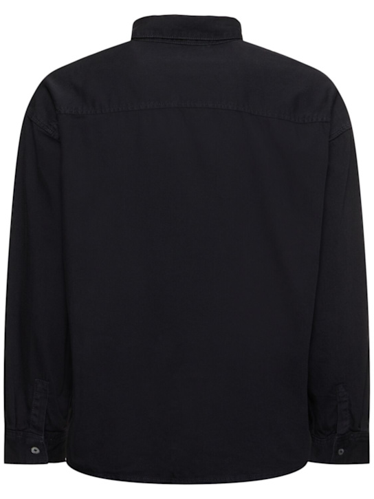 Frame: L/s relaxed denim shirt - Navy - men_3 | Luisa Via Roma