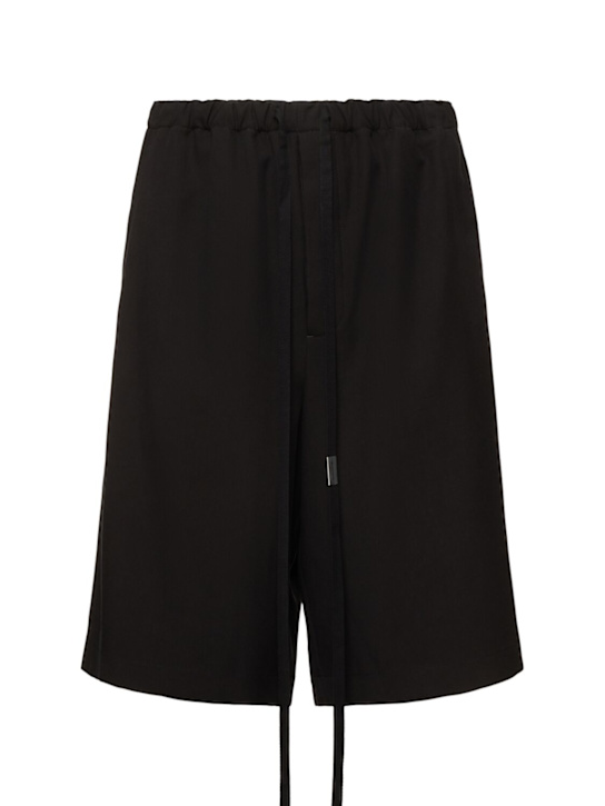 Ann Demeulemeester: Waldemar lounge Bermuda shorts - men_0 | Luisa Via Roma
