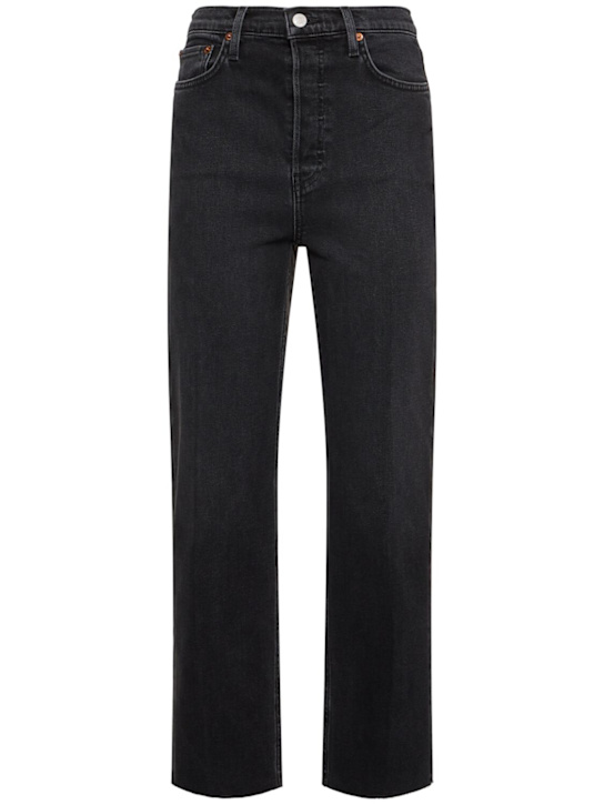 RE/DONE: 70s Stove pipe jeans - women_0 | Luisa Via Roma