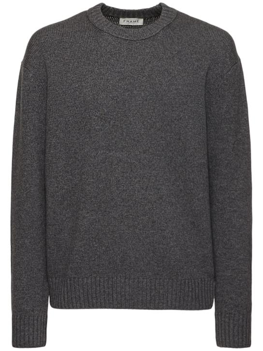 Frame: Cashmere blend sweater - men_0 | Luisa Via Roma