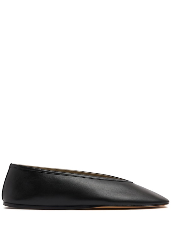 Le Monde Beryl: Ballerine Luna in pelle 10mm - Nero - women_0 | Luisa Via Roma