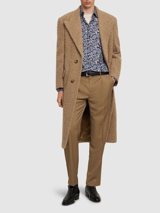 Etro: Roma コットンブレンドシャツ - men_1 | Luisa Via Roma