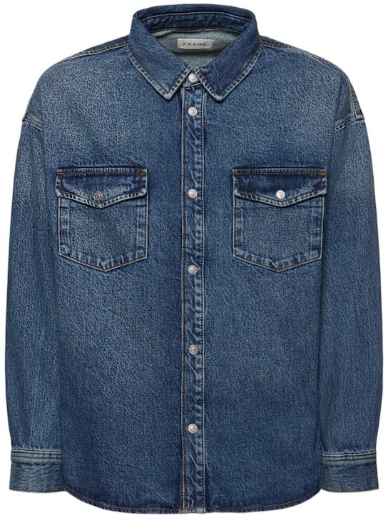 L/s relaxed double pocket shirt - Thumbnail 1