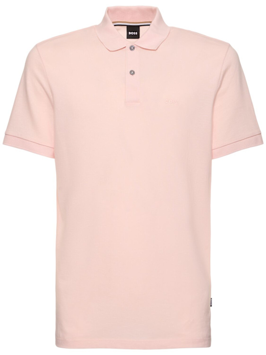 Boss: Pallas cotton polo - men_0 | Luisa Via Roma
