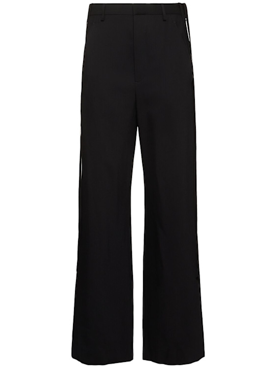 Ann Demeulemeester: Leon fluid comfort fit pants - men_0 | Luisa Via Roma