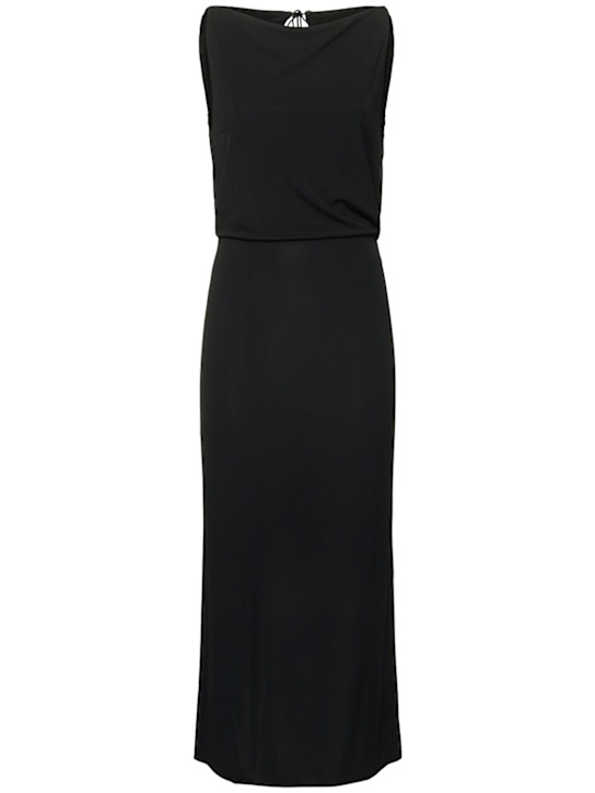 Leander viscose jersey midi dress - Thumbnail 1