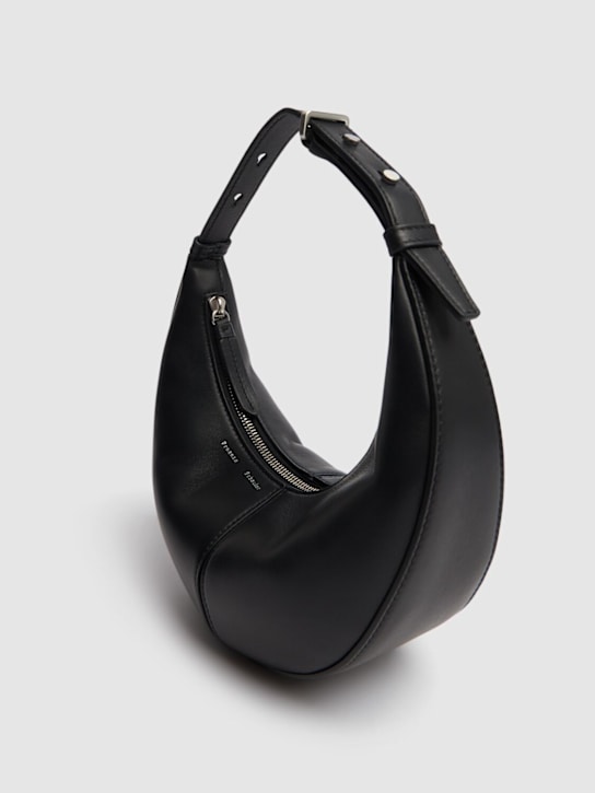 Proenza Schouler: Slide迷你皮革手提包 - 黑色 - women_2 | Luisa Via Roma