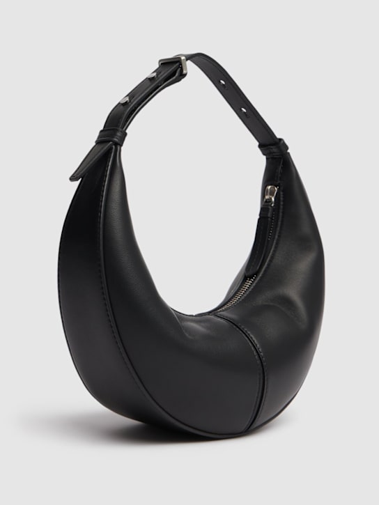 Proenza Schouler: Slide迷你皮革手提包 - 黑色 - women_4 | Luisa Via Roma