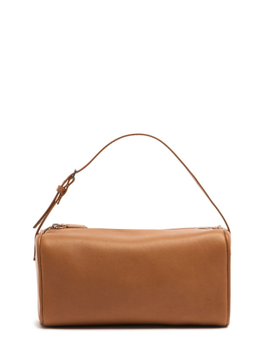 The Row: 90's Nappa leather top handle bag - women_0 | Luisa Via Roma