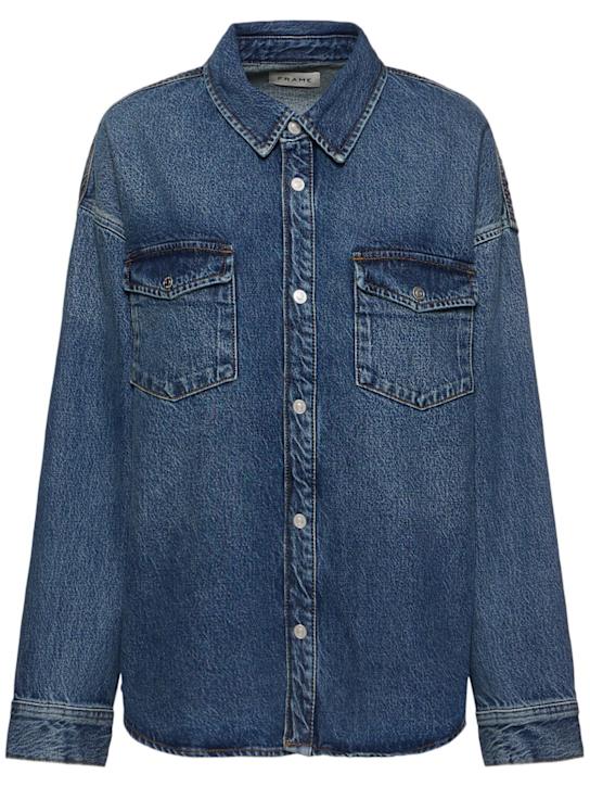 L/s relaxed double pocket shirt - Thumbnail 1