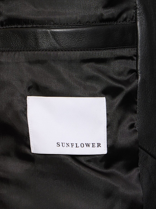 SUNFLOWER: Short leather jacket - men_5 | Luisa Via Roma