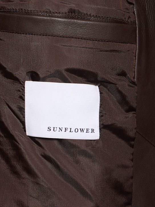 SUNFLOWER: Short leather jacket - men_5 | Luisa Via Roma