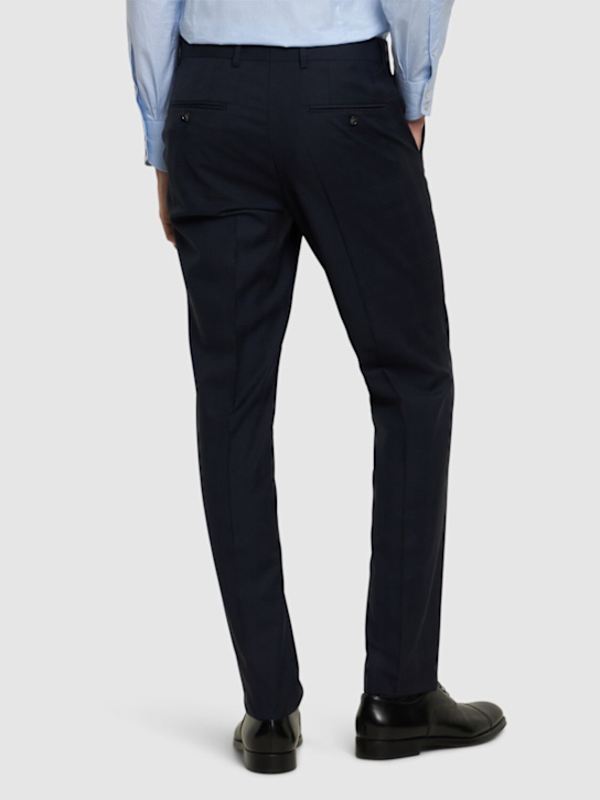 Boss: Jeckson wool suit - Dark Blue - men_3 | Luisa Via Roma