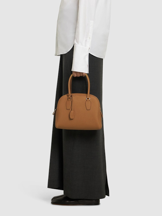 The Row: Small India 13 matte grained leather bag - women_1 | Luisa Via Roma