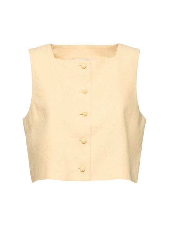 POSSE: Rio linen top - women_0 | Luisa Via Roma