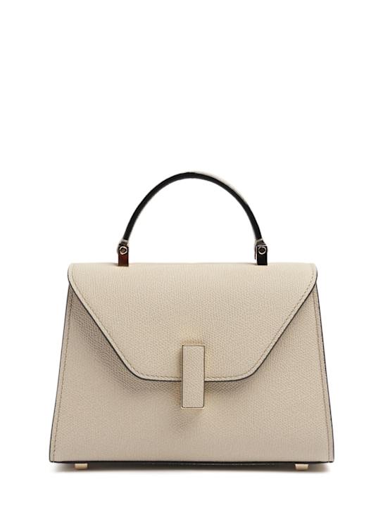 Valextra: Micro Iside レザートップハンドルバッグ - women_0 | Luisa Via Roma