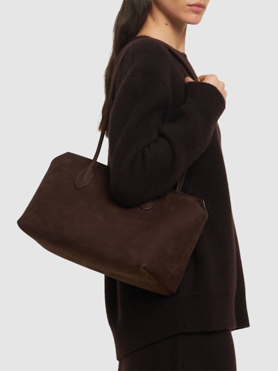 The Row: Terrasse nubuck shoulder bag - women_1 | Luisa Via Roma