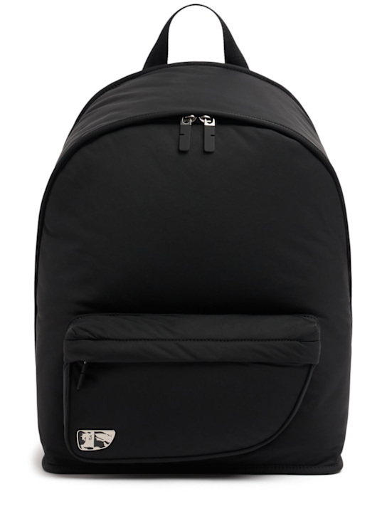 Burberry: Rucksack aus Nylon - men_0 | Luisa Via Roma