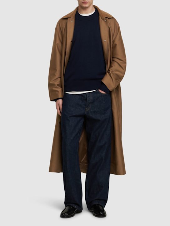 SUNFLOWER: Wide twisted jeans - men_1 | Luisa Via Roma