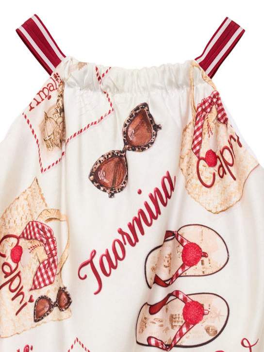 Monnalisa: Vestito in viscosa stampata - kids-girls_1 | Luisa Via Roma