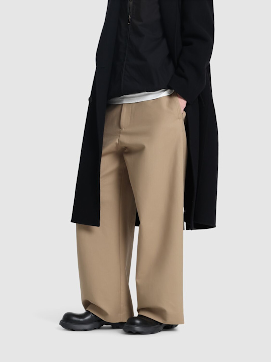 Acne Studios: Berby Stars leather derby lace-up shoes - men_1 | Luisa Via Roma