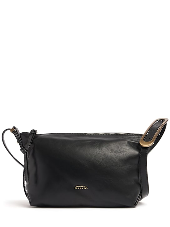 Isabel Marant: Mini Leyden leather shoulder bag - women_0 | Luisa Via Roma