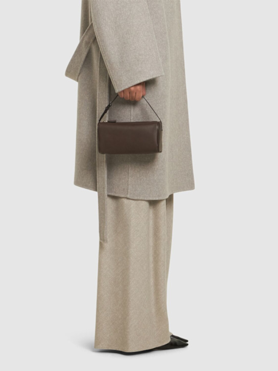 The Row: 90's Nappa leather top handle bag - women_1 | Luisa Via Roma