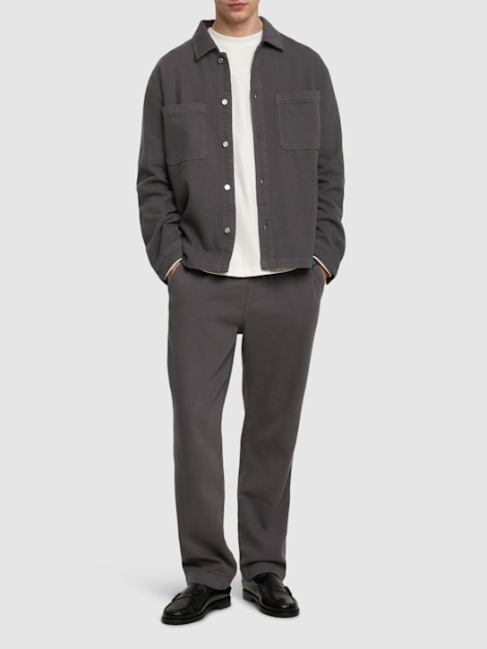 Frame: Textured terry travel pants - men_1 | Luisa Via Roma