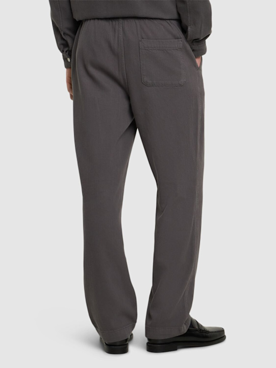 Frame: Textured terry travel pants - men_2 | Luisa Via Roma