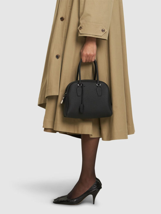 The Row: Small India 13 matte grained leather bag - women_1 | Luisa Via Roma