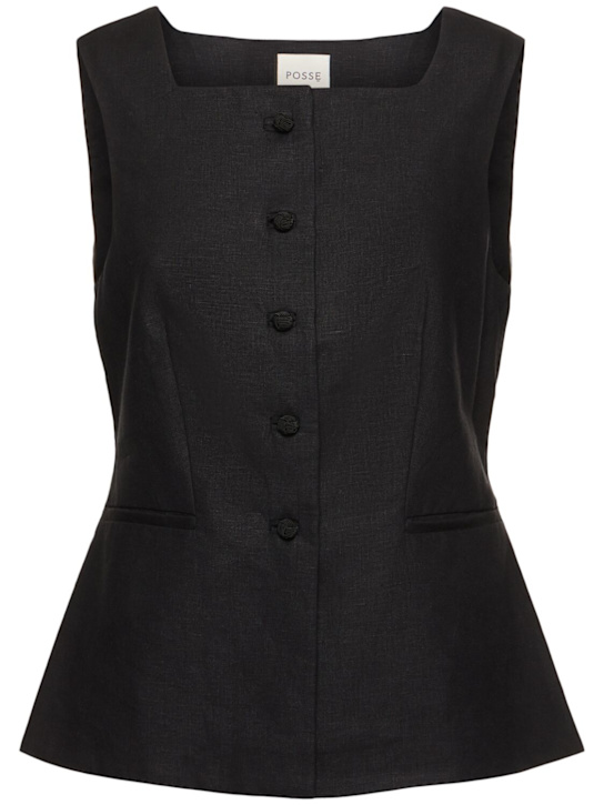 POSSE: Rio リネンベスト - women_0 | Luisa Via Roma