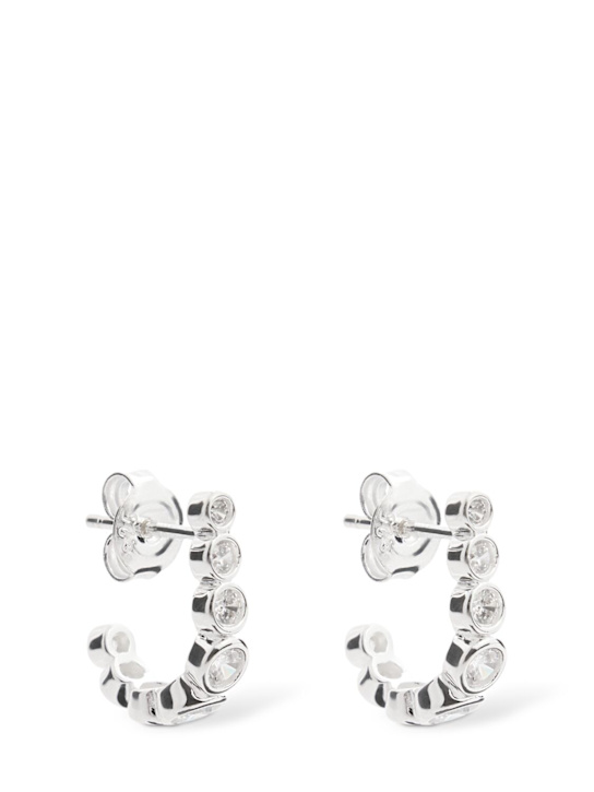 RAGBAG: Odette crystal earrings - Silver - women_0 | Luisa Via Roma