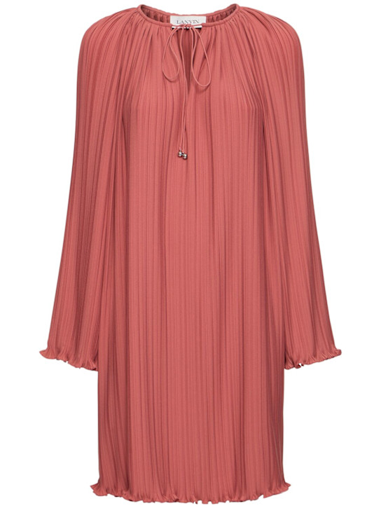 Pleated mini dress - Thumbnail 1