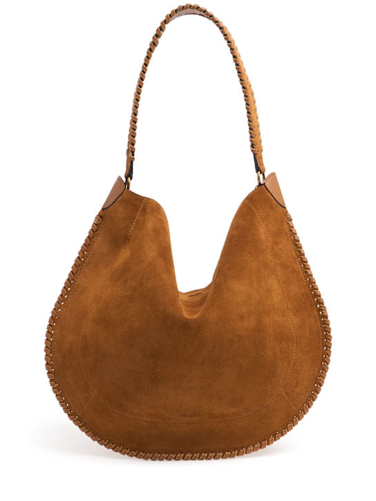 Isabel Marant: Oskan Hobo soft suede tote bag - women_0 | Luisa Via Roma