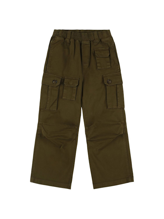 Marc Jacobs: Pantaloni cargo in misto cotone - kids-boys_0 | Luisa Via Roma