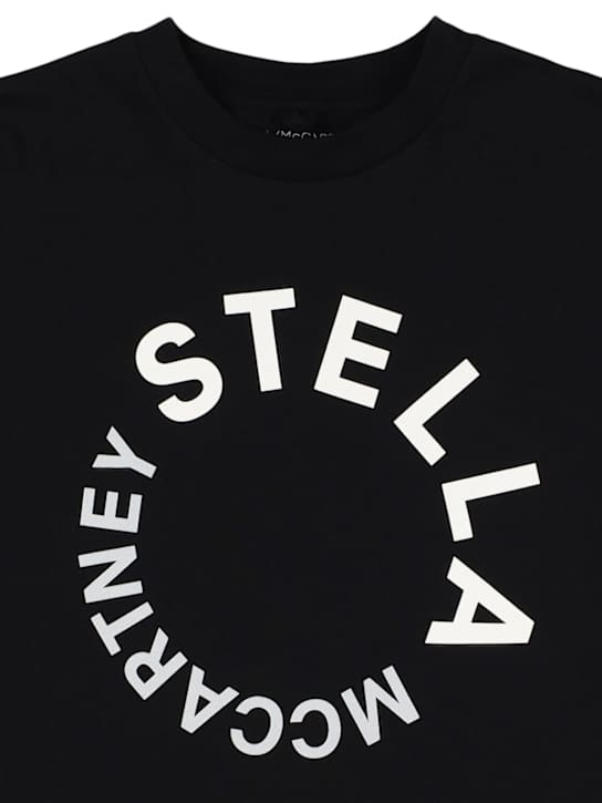 Stella McCartney Kids: コットンジャージーTシャツ - kids-girls_1 | Luisa Via Roma