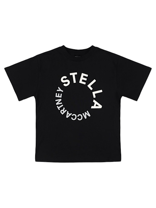 Stella McCartney Kids: コットンジャージーTシャツ - kids-girls_0 | Luisa Via Roma