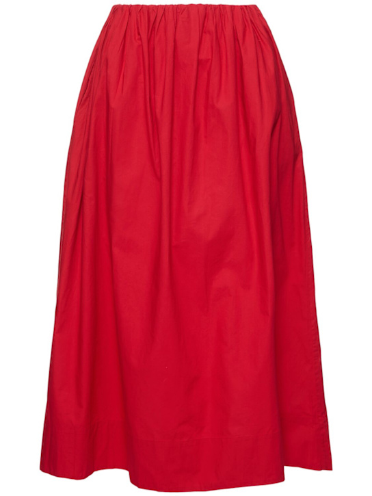POSSE: Sylvie cotton midi skirt - women_0 | Luisa Via Roma