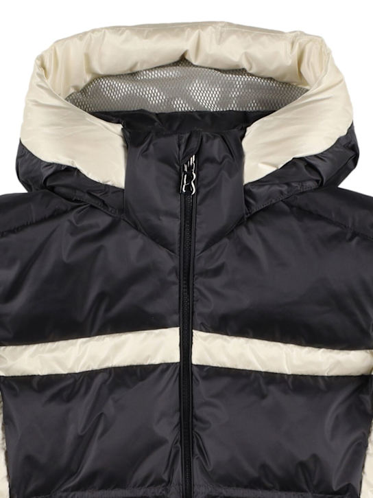 Bogner: Basti-D poly down ski jacket - Black/White - kids-boys_1 | Luisa Via Roma