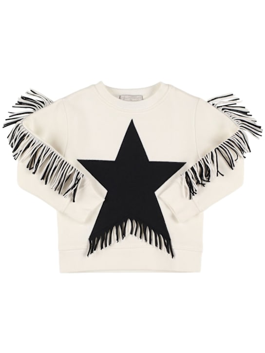 Stella McCartney Kids: コットンスウェットシャツ - kids-girls_0 | Luisa Via Roma
