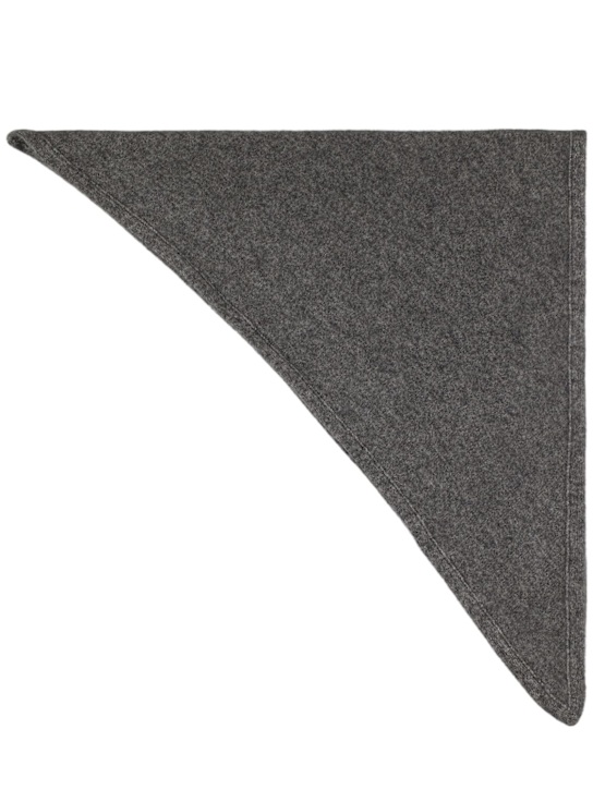 The Row: Itrani cashmere scarf - Stone Melange - women_0 | Luisa Via Roma