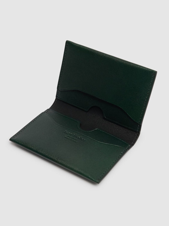 Acne Studios: Flap leather card holder - women_1 | Luisa Via Roma