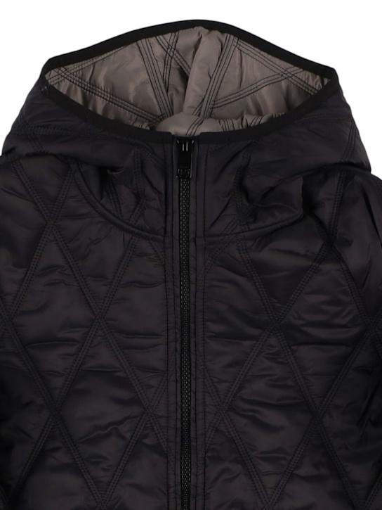Diesel Kids: Quilted nylon jacket w/ logo - kids-boys_1 | Luisa Via Roma