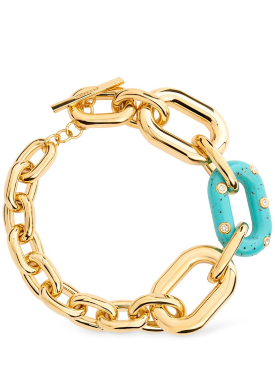 Rabanne: Chain collar necklace - women_0 | Luisa Via Roma
